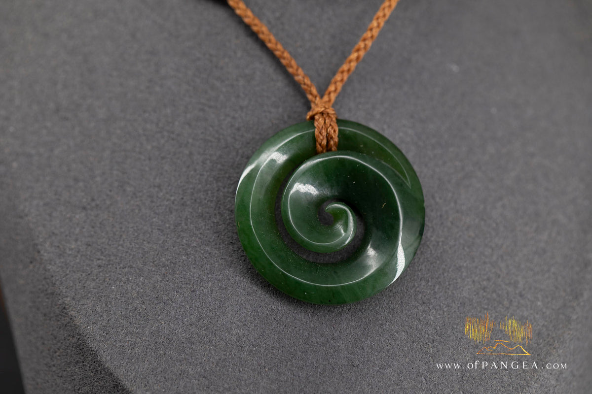 Koru - Large British Columbian Nephrite Jade || JF1941