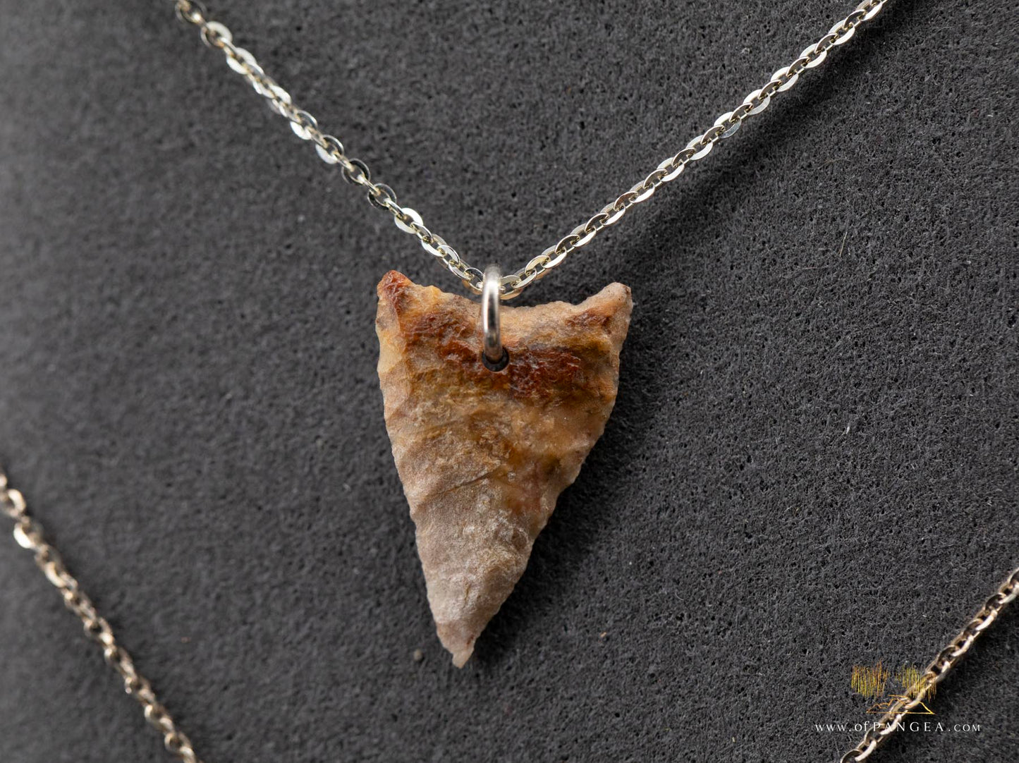 Neolithic Spearpoint Necklace - 4,000 - 7,000 years old || Sahara Desert || Italian Sterling Silver || JF045