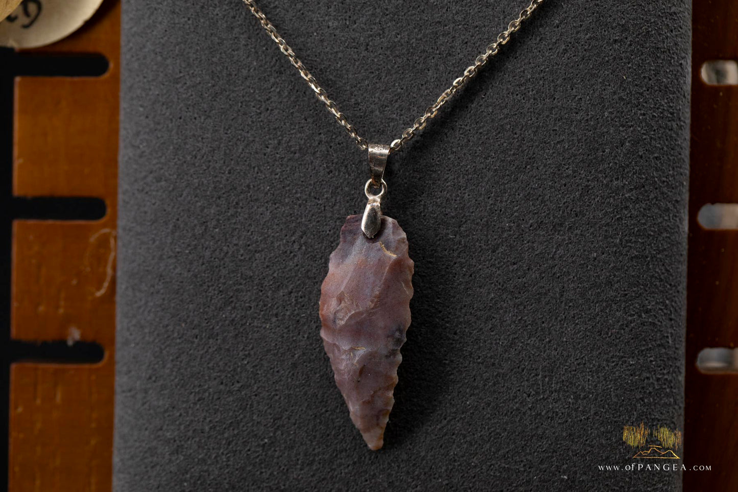 Neolithic Spearpoint Necklace - 4,000 - 7,000 years old || Sahara Desert || Italian Sterling Silver || JF062