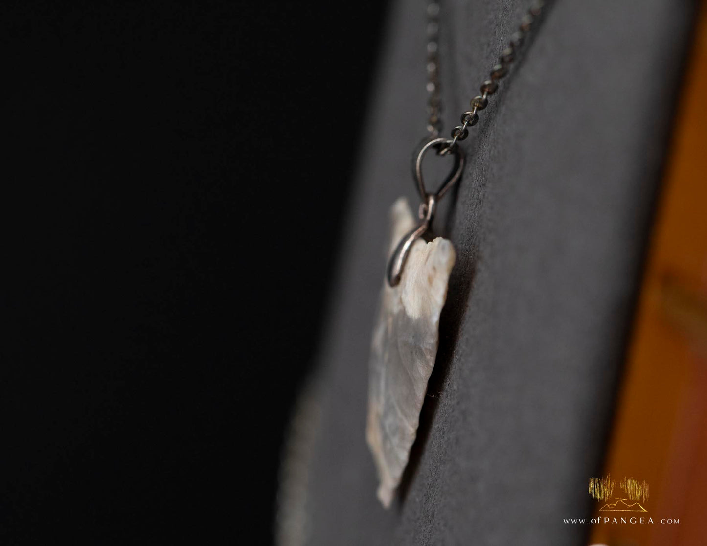 Neolithic Spearpoint Necklace - 4,000 - 7,000 years old || Sahara Desert || Italian Sterling Silver || JF099
