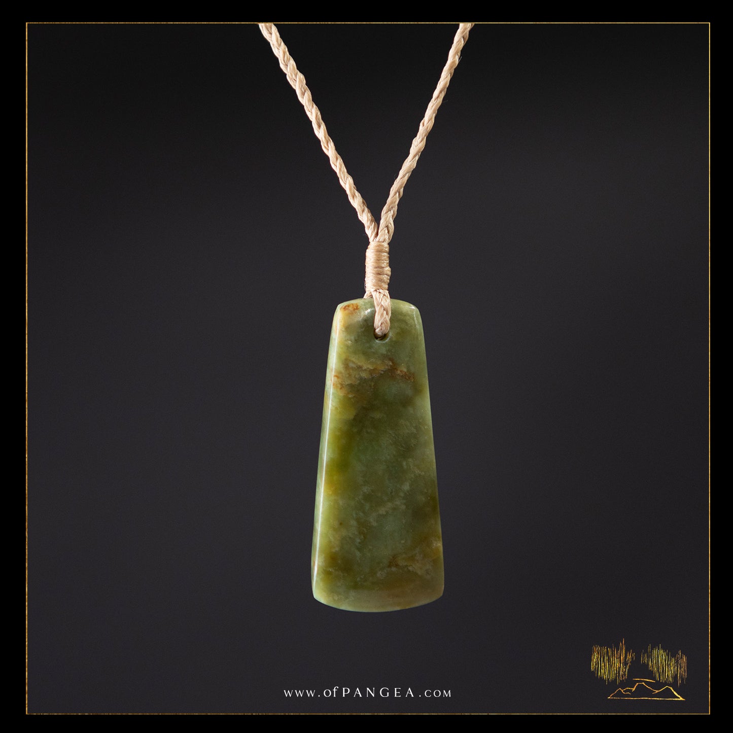 Hei Toki necklace - Nephrite Jade - Jade New Zealand || JF006