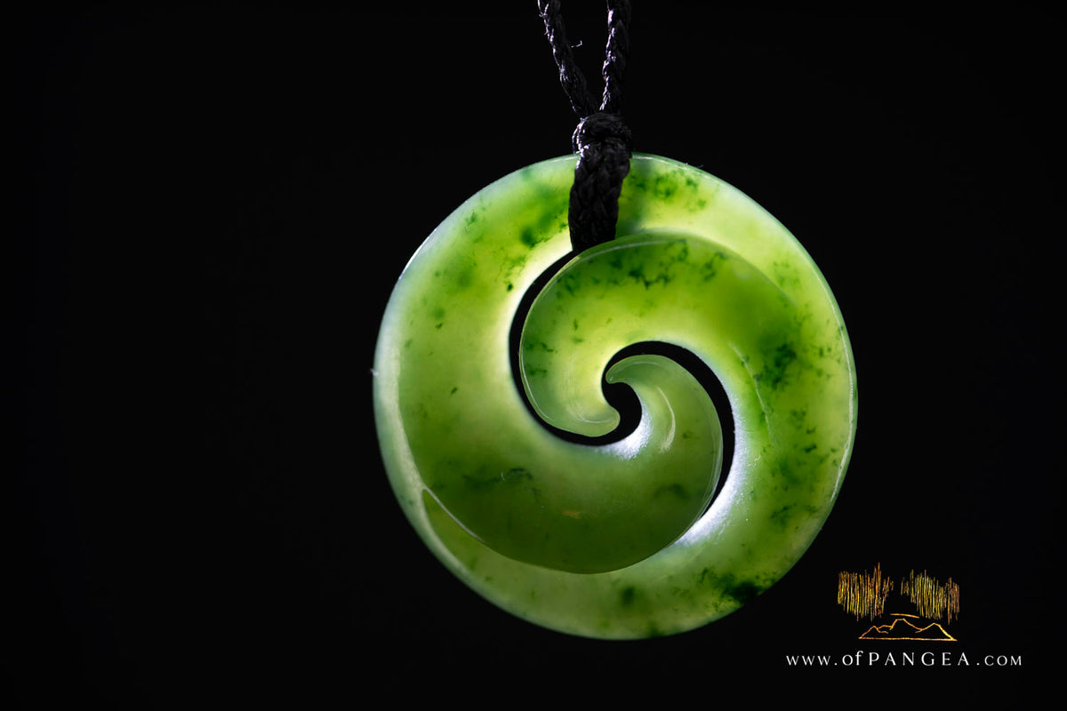 Double Koru - Large British Columbian Nephrite Jade