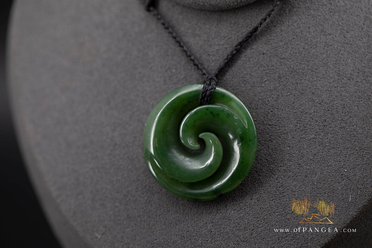 Double Koru - Large British Columbian Nephrite Jade