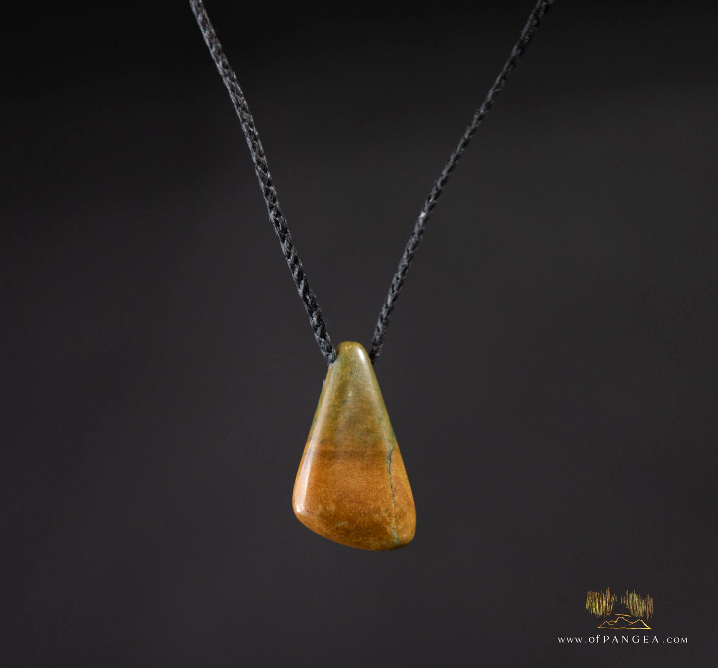 Raukaraka Pounamu touchstone necklace - Flower Jade Pendant Nephrite - New Zealand