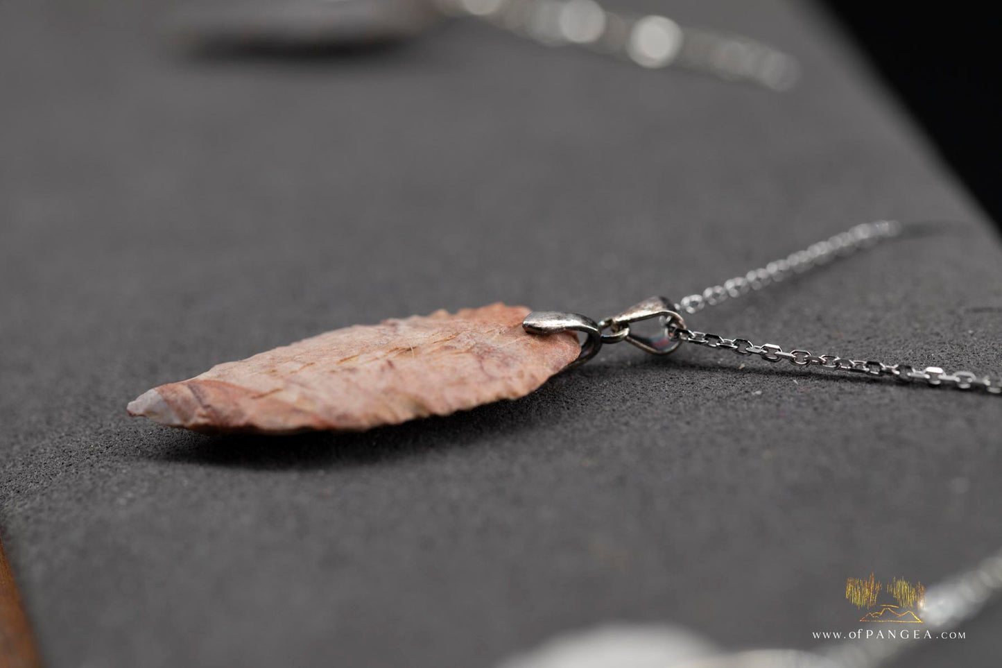 Neolithic Spearpoint Necklace - 4,000 - 7,000 years old || Sahara Desert || Italian Sterling Silver || JF098