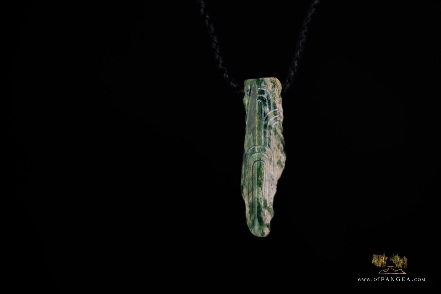 Talisman Pillar - Nephrite Jade - Putiputi Pounamu - Marsden Flower Jade New Zealand