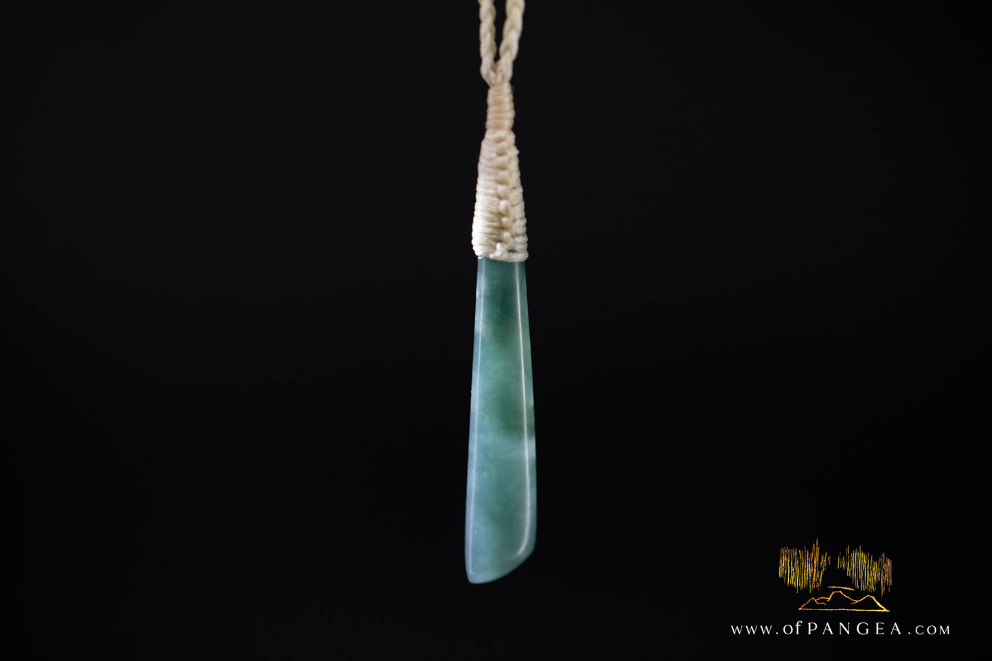 Teardrop Roimata - Guatemalan Princesa Jadeite Necklace || JF1131