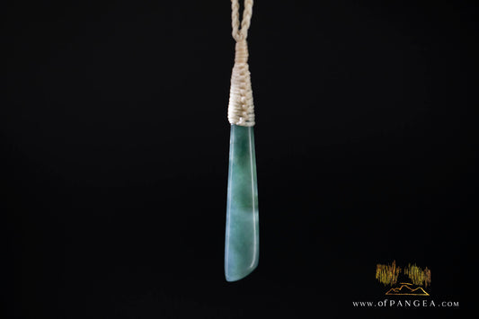 Teardrop Roimata - Guatemalan Princesa Jadeite Necklace || JF1131