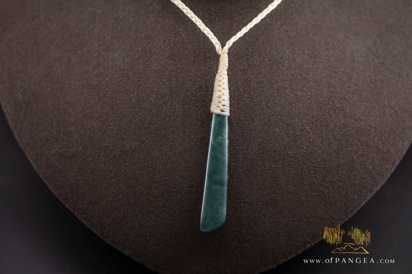 Teardrop Roimata - Guatemalan Princesa Jadeite Necklace || JF1131