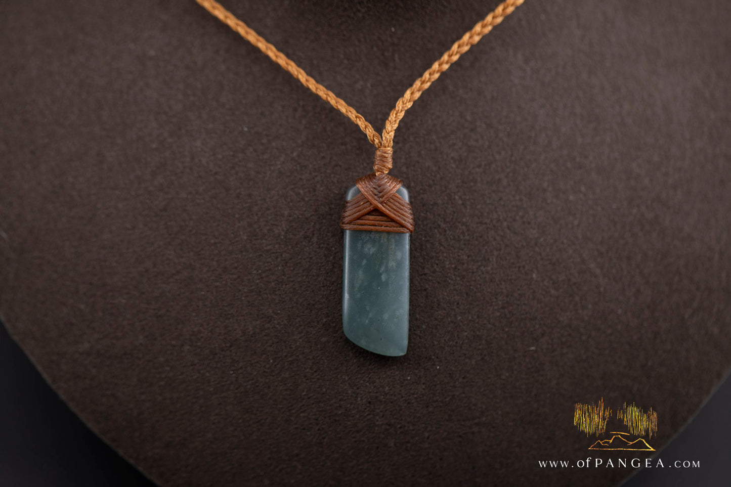 Toki Adze chizel – Guatemalan Princesa Jadeite Necklace || JF1181