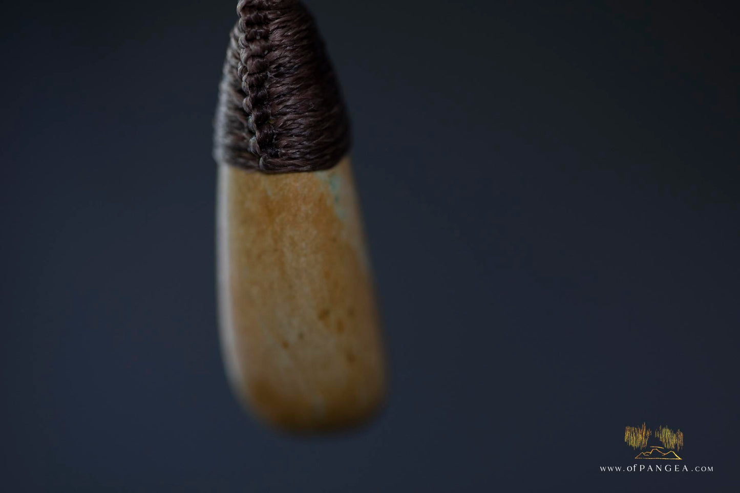 Roimata Teardrop Pendant - Raukaraka Pounamu - Nephrite Jade - New Zealand