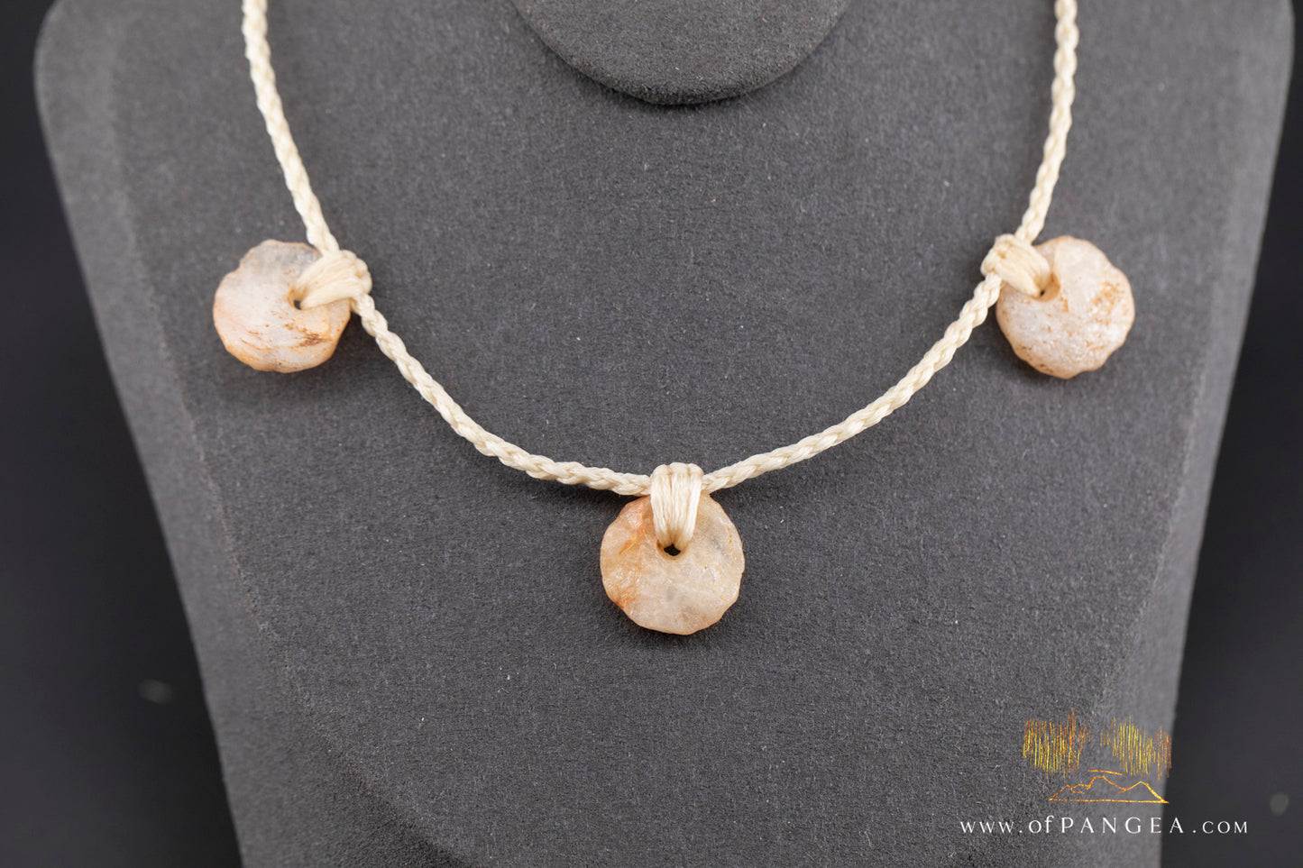 Neolithic bead trio necklace - 4,000 - 7,000 years old || Sahara Desert || JF1405