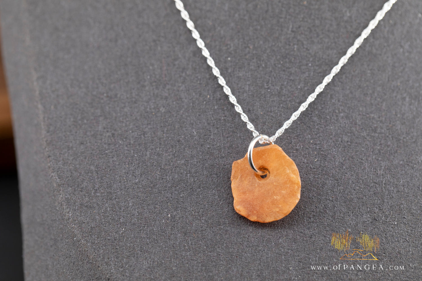 Neolithic beads necklace and earring set - 4,000 - 7,000 years old || Sahara Desert || Sterling silver || JF1406