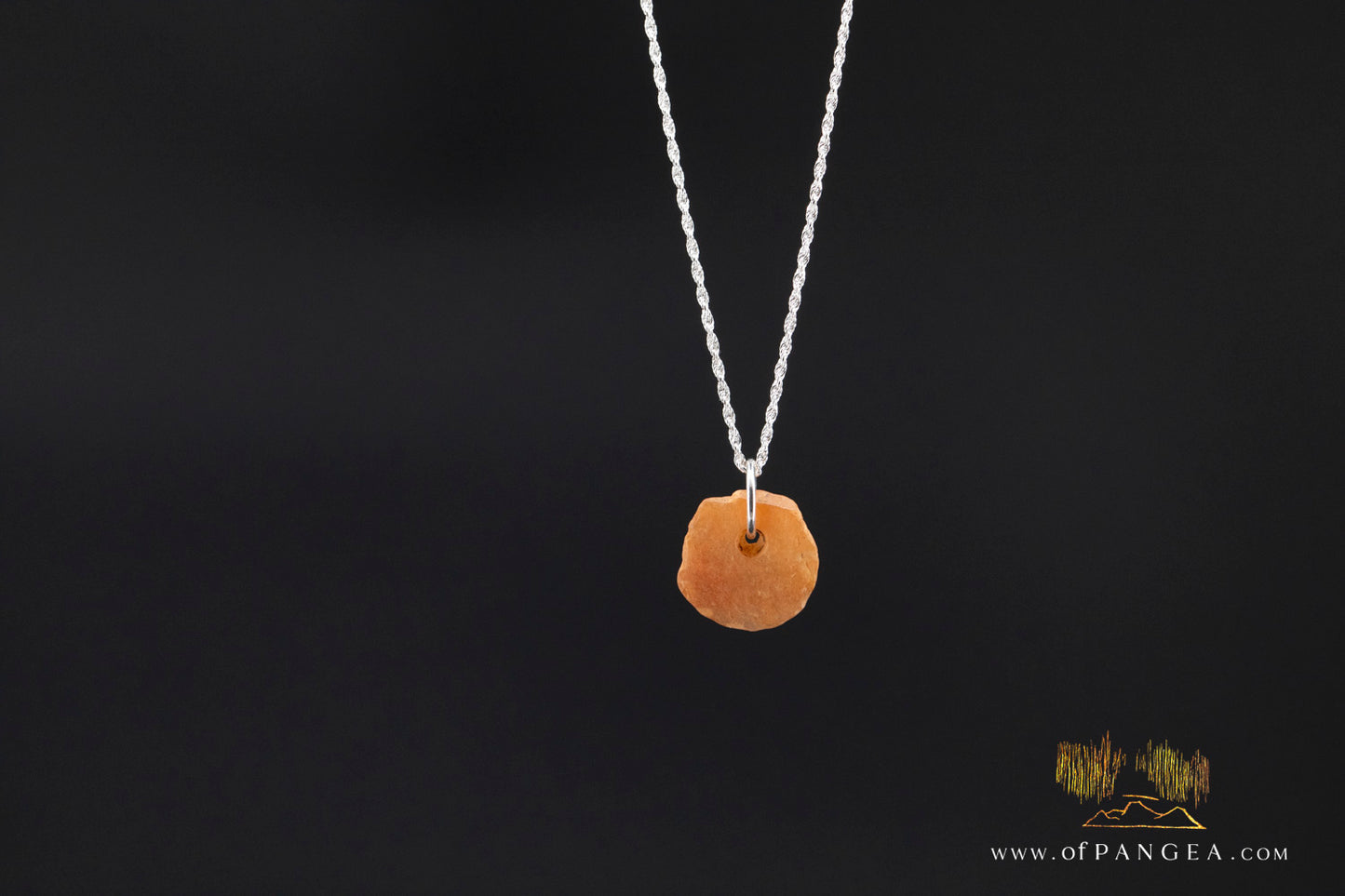 Neolithic beads necklace and earring set - 4,000 - 7,000 years old || Sahara Desert || Sterling silver || JF1406