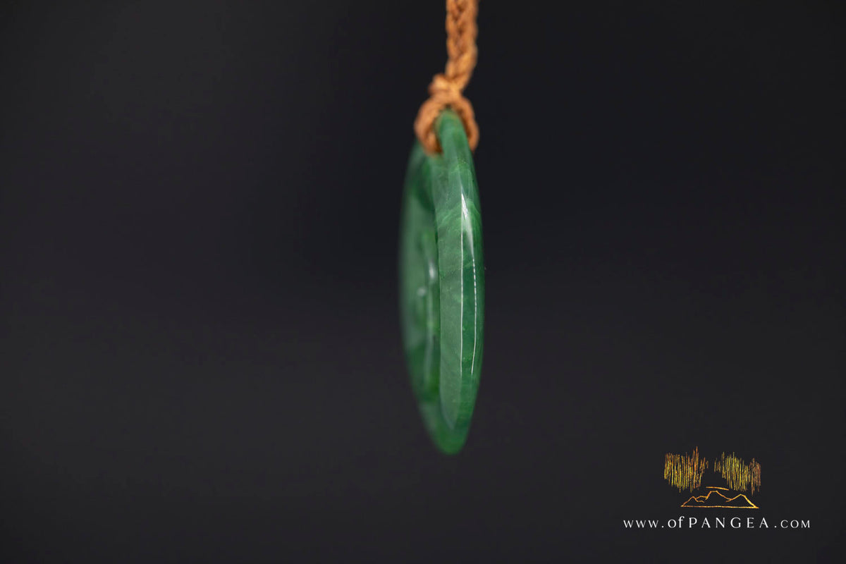 Double Koru - Large British Columbian Nephrite Jade || JF1750