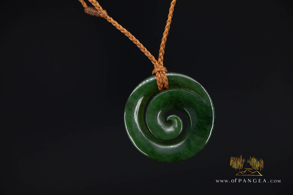 Koru - Large British Columbian Nephrite Jade || JF1941