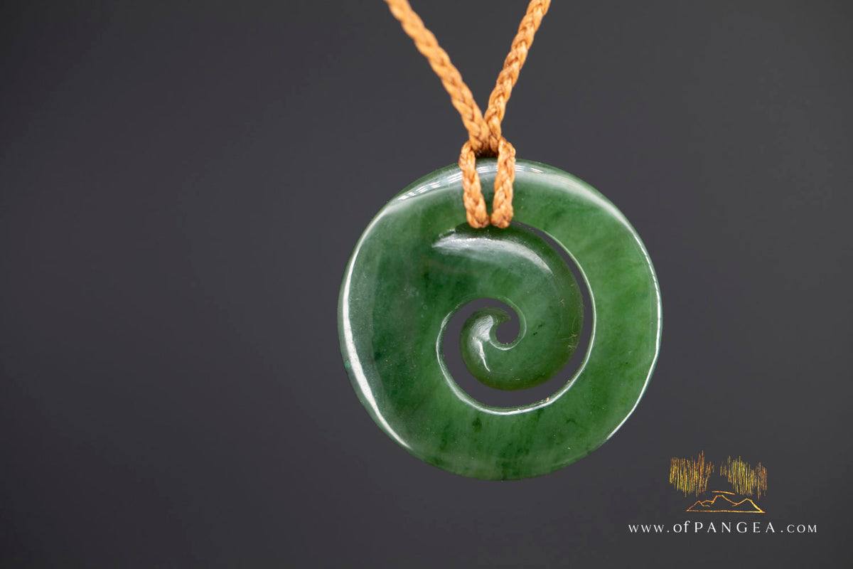 Koru - Large British Columbian Nephrite Jade || JF1941