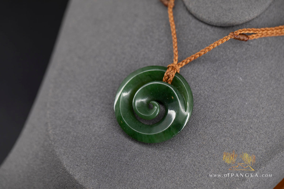 Koru - Large British Columbian Nephrite Jade || JF1941