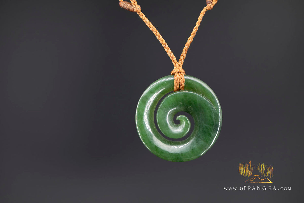 Koru - Large British Columbian Nephrite Jade || JF1941