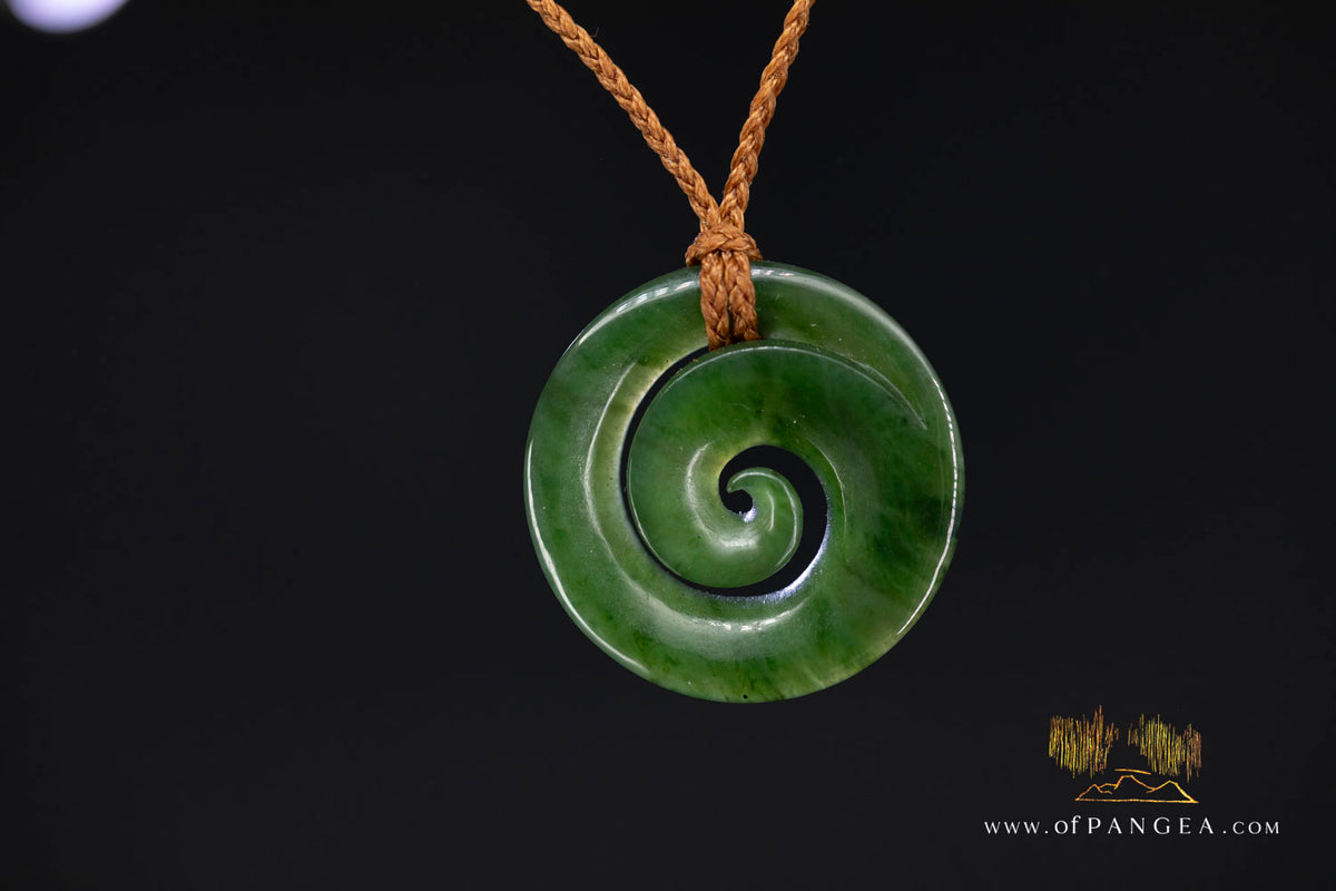 Koru - Large British Columbian Nephrite Jade || JF1941