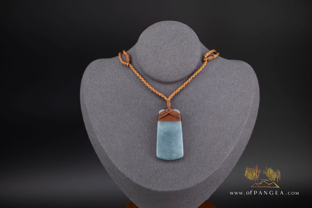 Toki Adze chizel – Guatemalan Princesa Jadeite Necklace || JF2025