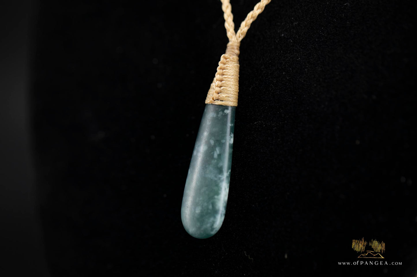 Teardrop Roimata - Guatemalan Princesa Jadeite Necklace || JF672