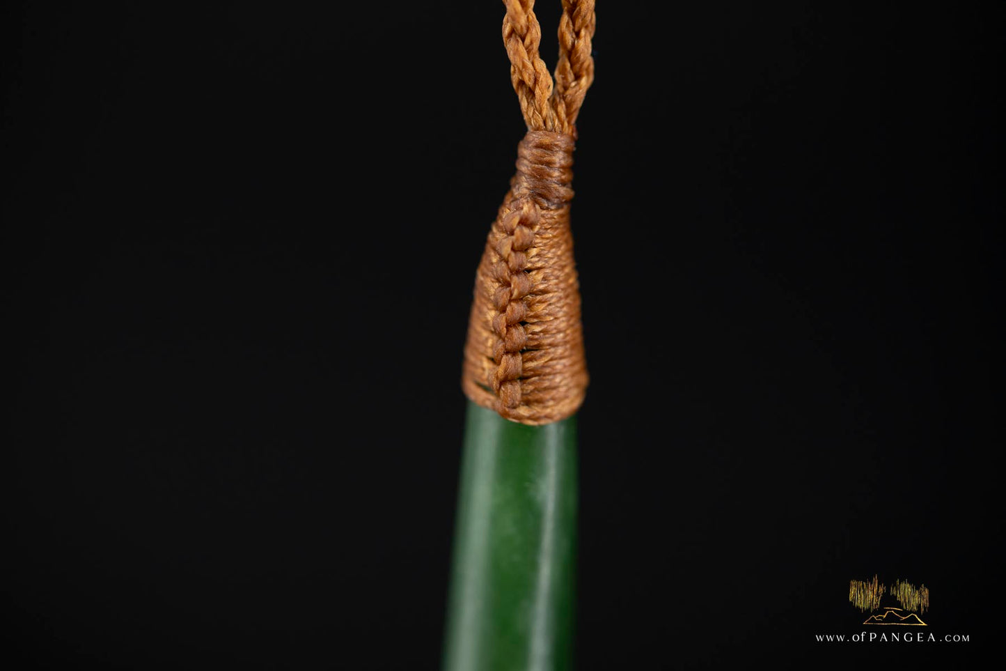 Teardrop Roimata - Kahurangi Pounamu Nephrite Jade Necklace || JF673