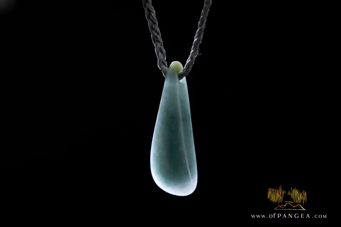 Teardrop Roimata - Guatemalan Princesa Jadeite Necklace || JF988