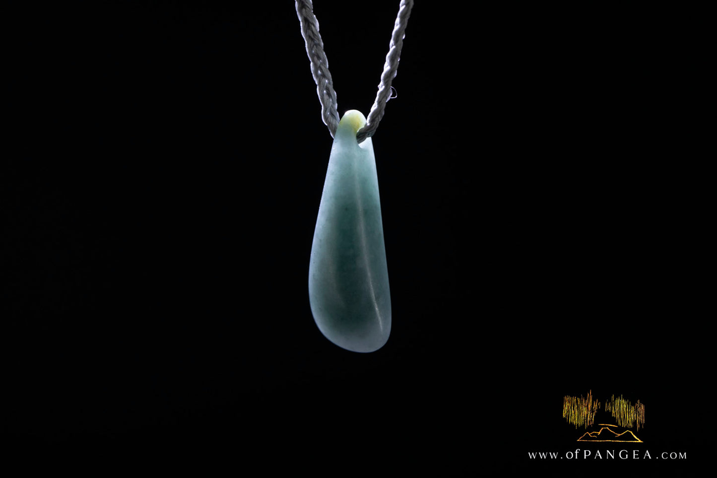 Teardrop Roimata - Guatemalan Princesa Jadeite Necklace || JF988