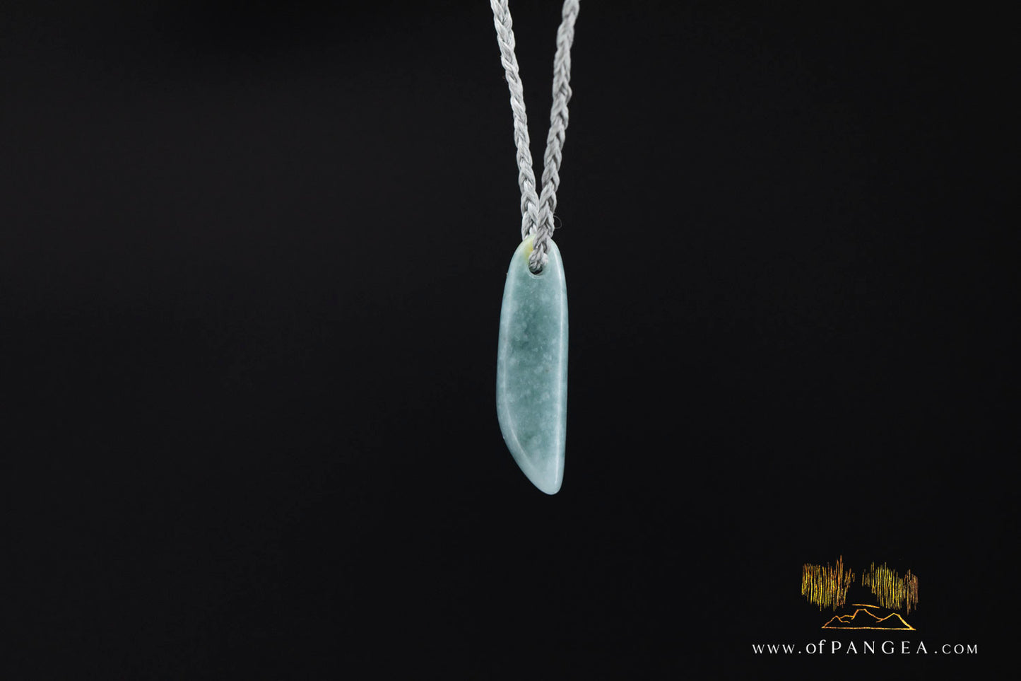 Teardrop Roimata - Guatemalan Princesa Jadeite Necklace || JF988