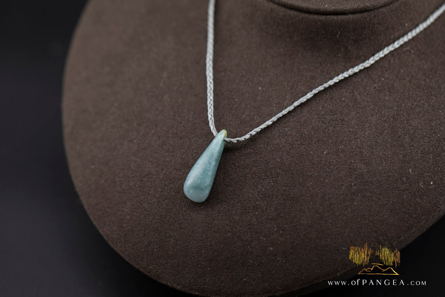 Teardrop Roimata - Guatemalan Princesa Jadeite Necklace || JF988