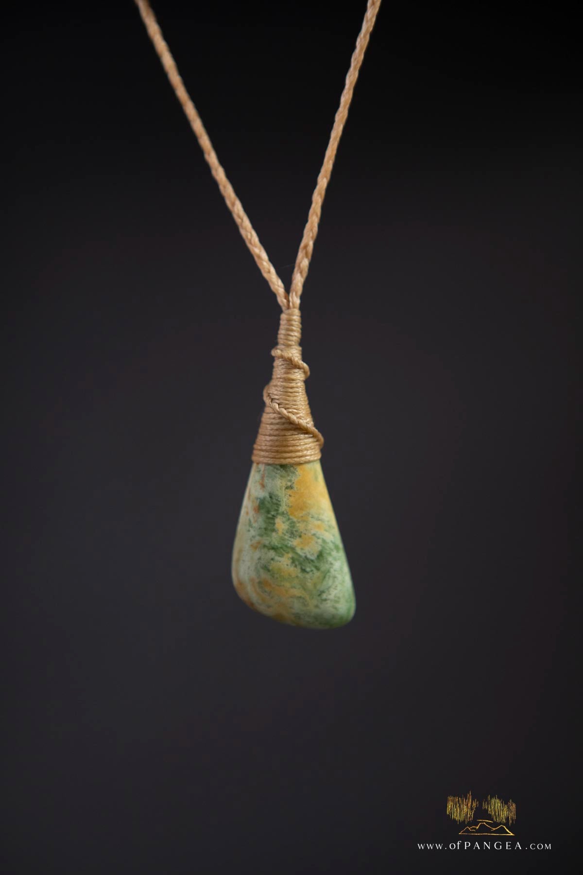 Roimata Teardrop necklace - Nephrite Jade - Jade New Zealand
