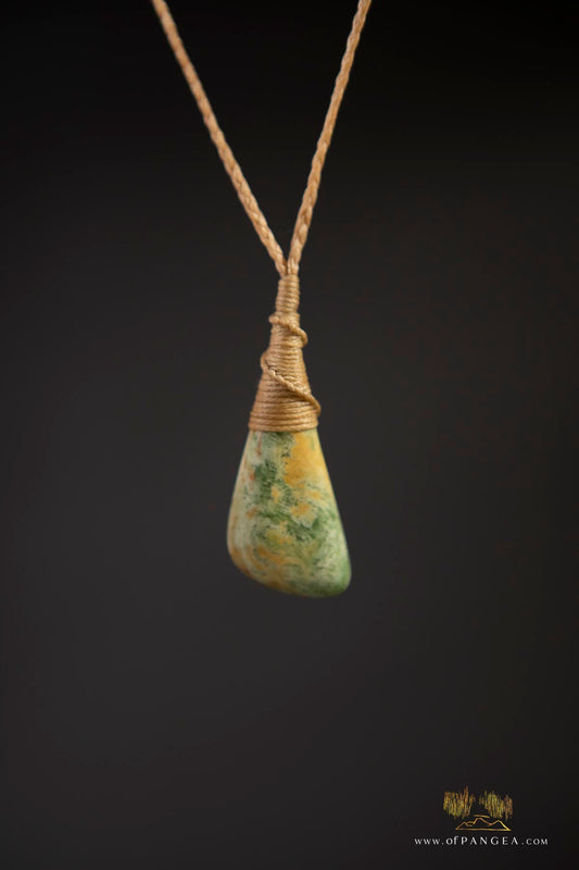 Roimata Teardrop necklace - Nephrite Jade - Jade New Zealand