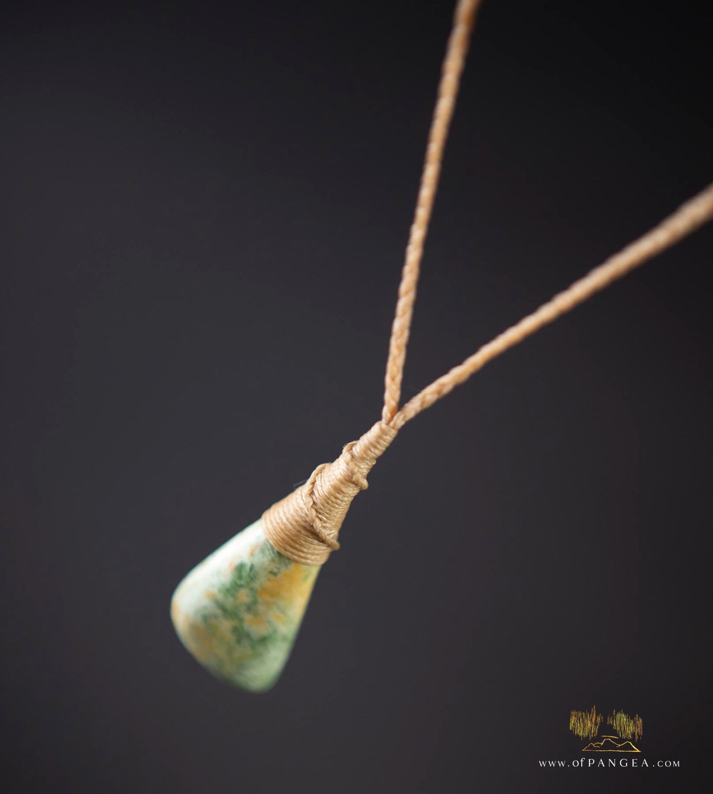 Roimata Teardrop necklace - Nephrite Jade - Jade New Zealand