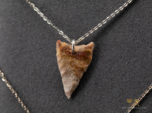 Neolithic Spearpoint Necklace - 4,000 - 7,000 years old || Sahara Desert || Italian Sterling Silver || JF045