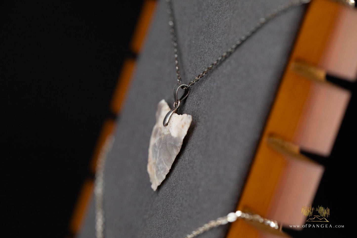 Neolithic Spearpoint Necklace - 4,000 - 7,000 years old || Sahara Desert || Italian Sterling Silver || JF099