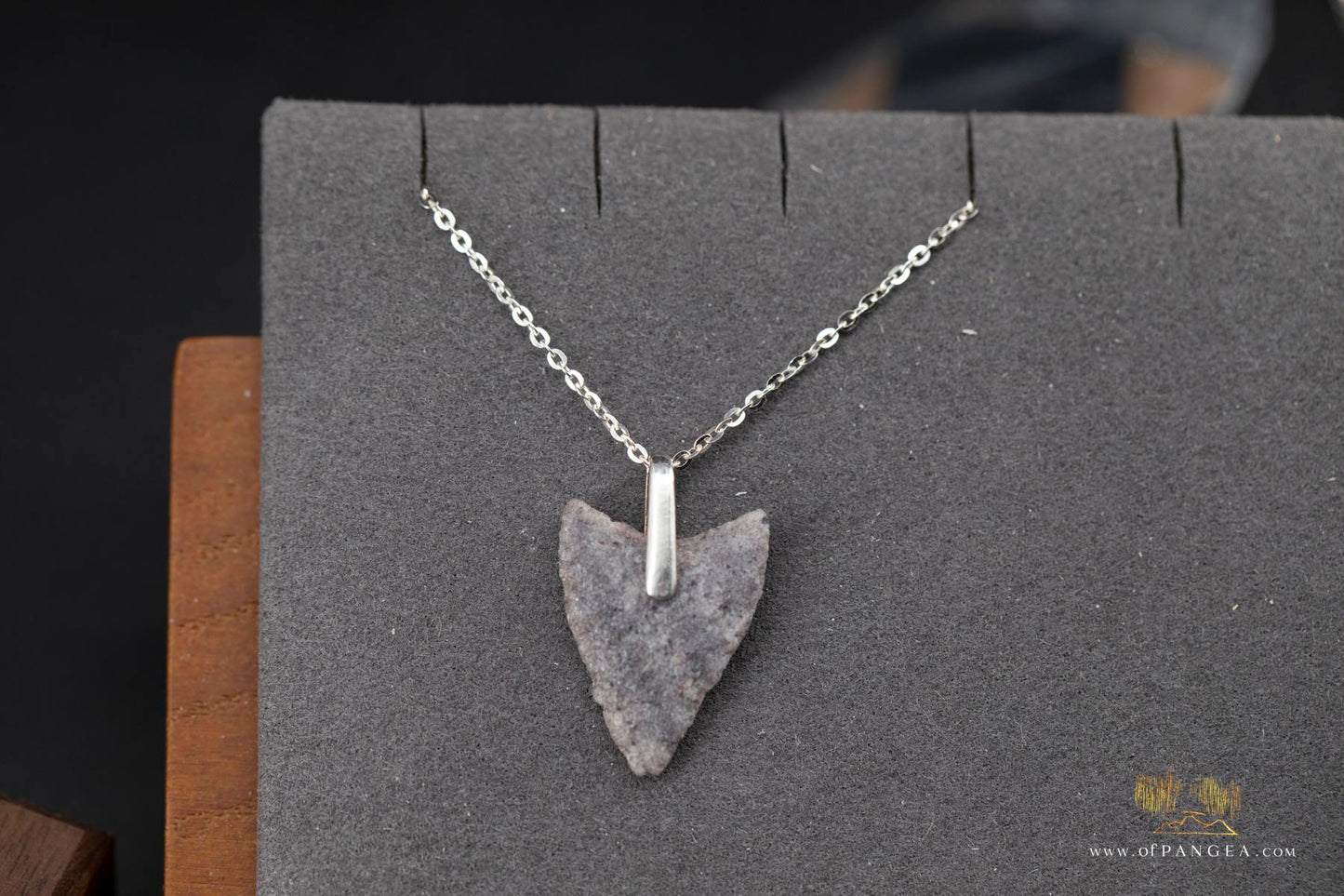 Neolithic Spearpoint Necklace - 4,000 - 7,000 years old || Sahara Desert || Italian Sterling Silver || JF515